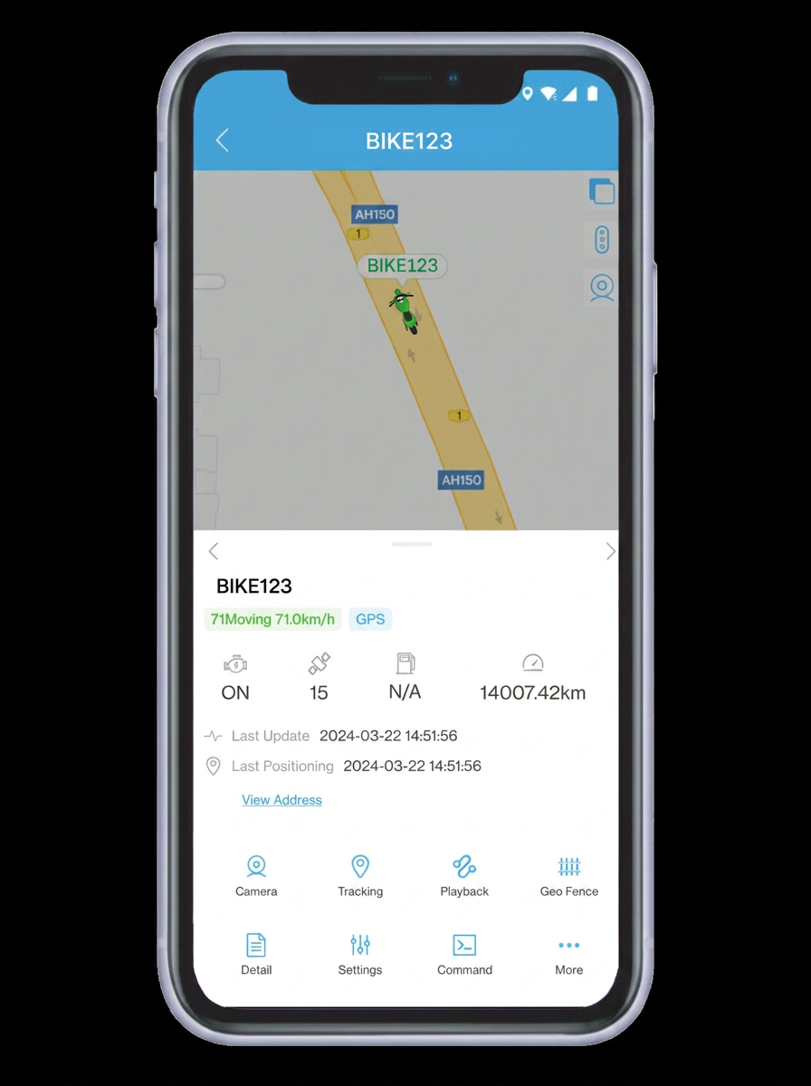 Lemon Silver mobile tracking application